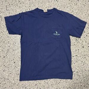 Local Boy South Carolina Comfort Colors Navy Short Sleeve Pocket Tee - Men
